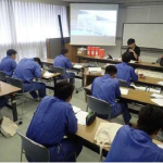 静岡県立漁業高等学園/膨張式救命筏講習会開催